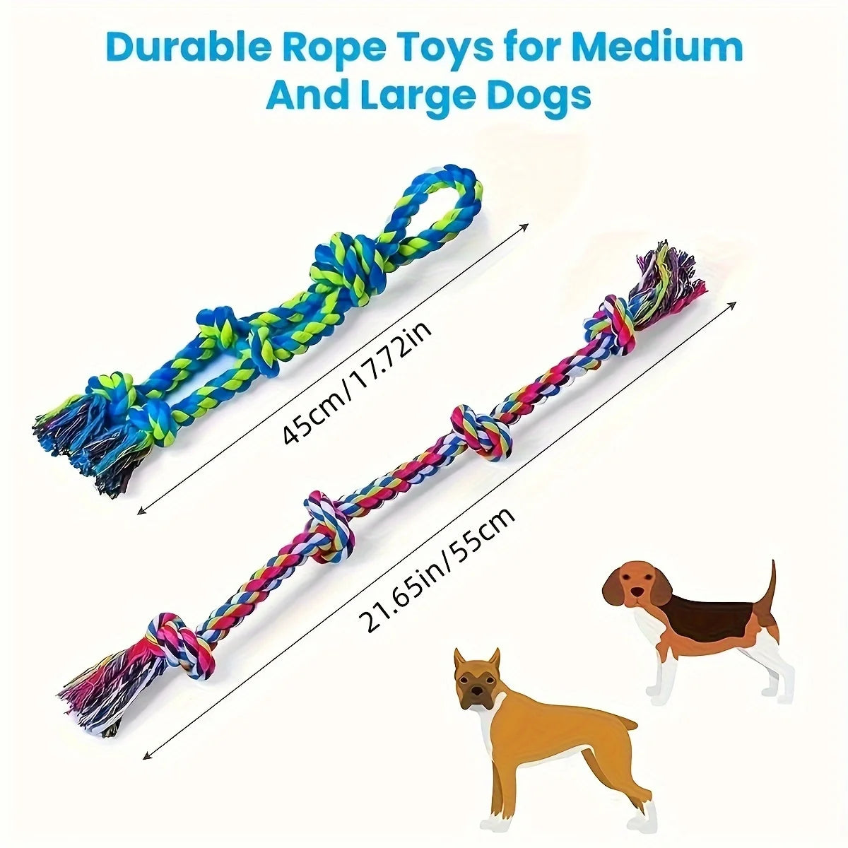 Tug-of-War Knot Dog Toy