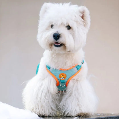 No-Pull Reflective Dog Harness