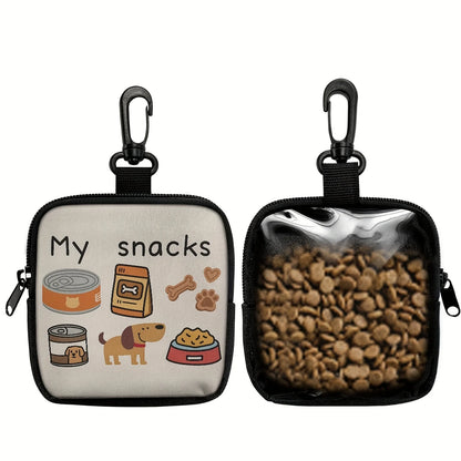 Dog Treat Bag with Clip