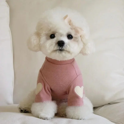 Love Bear Winter Pet Hoodie