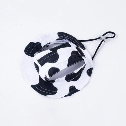 Cat Sun Hat with Ear Holes