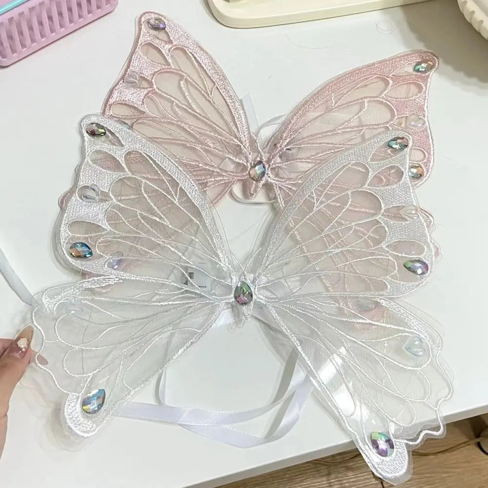 Glowing Butterfly Wings Pet Accessory
