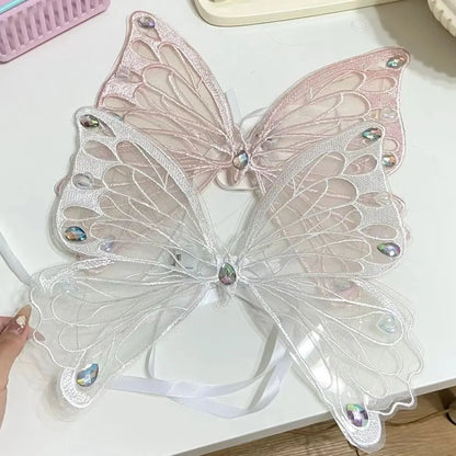 Glowing Butterfly Wings Pet Accessory