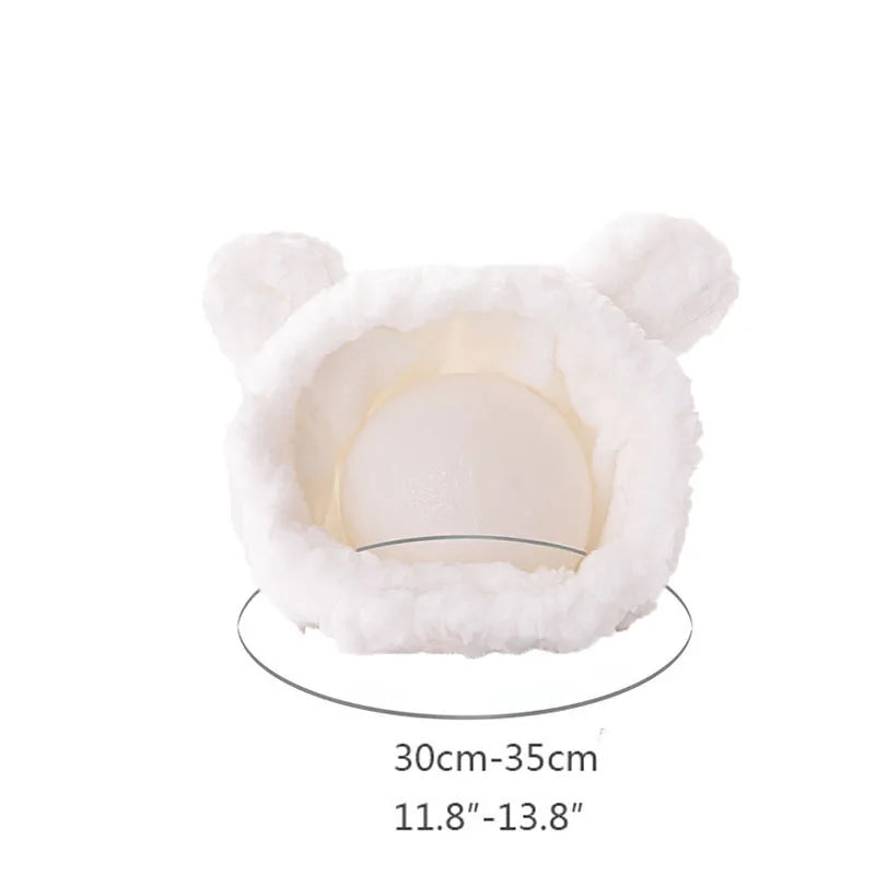 Bear & Rabbit Hooded Pet Hat