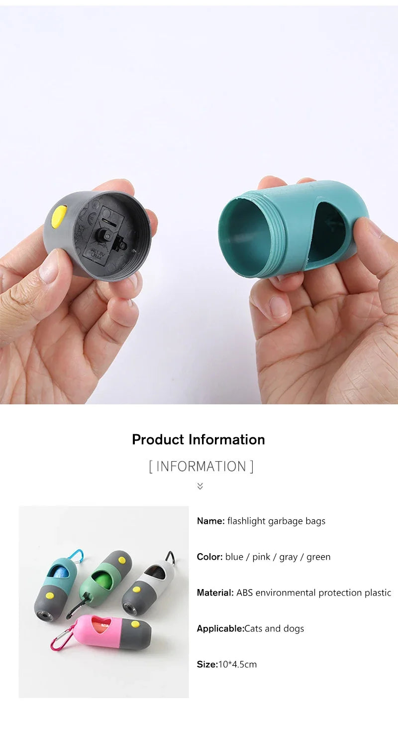 LED Poop Bag Dispenser