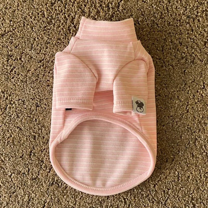 Striped Knit Dog Sweater Vest