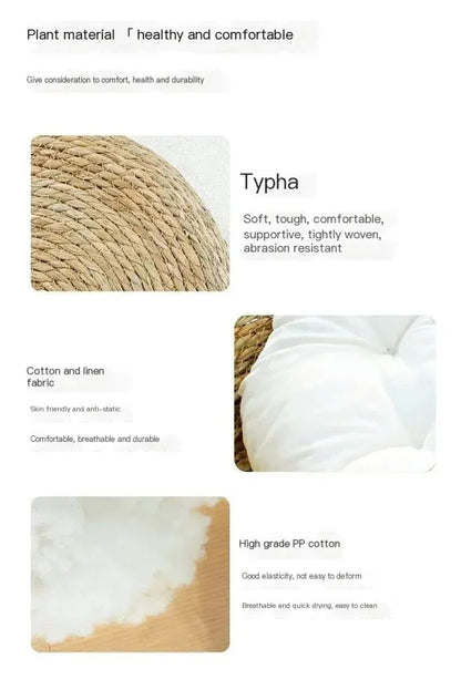 Natural Woven Cat Bed Mat