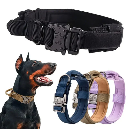 Tactical Dog Collar with Control Handle