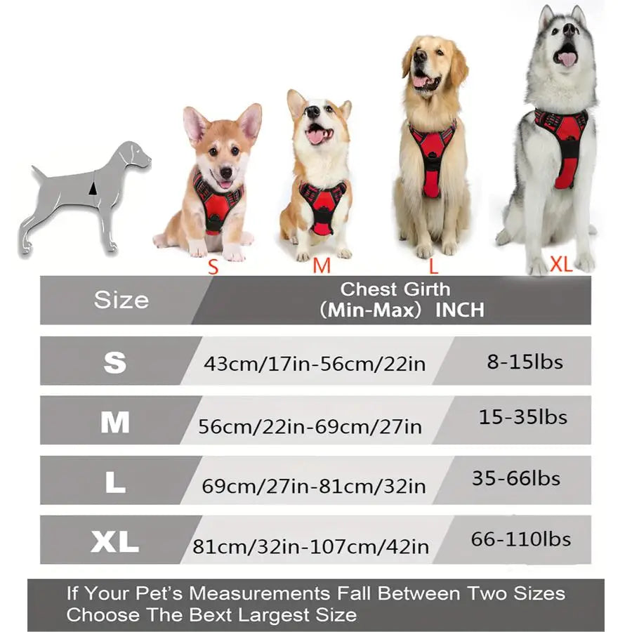 Front-Clip No-Pull Dog Harness