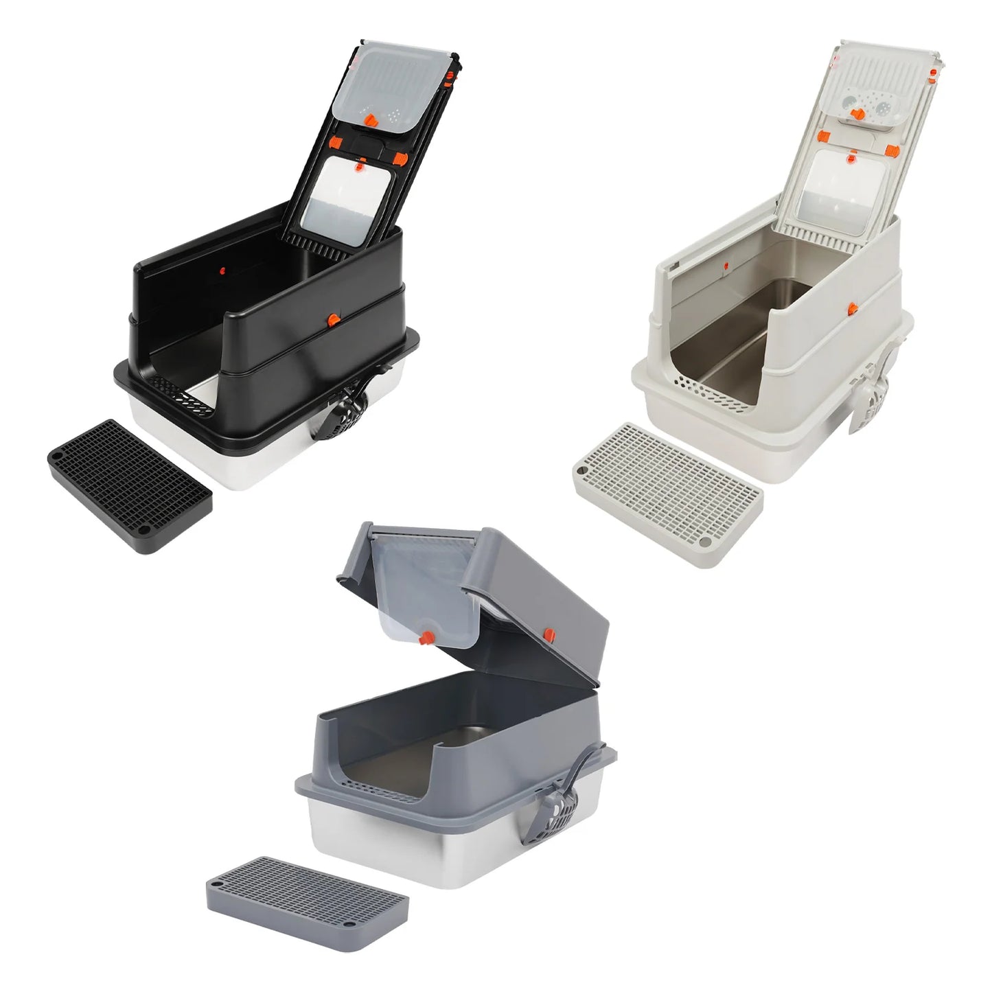 Stainless Steel Cat Litter Box