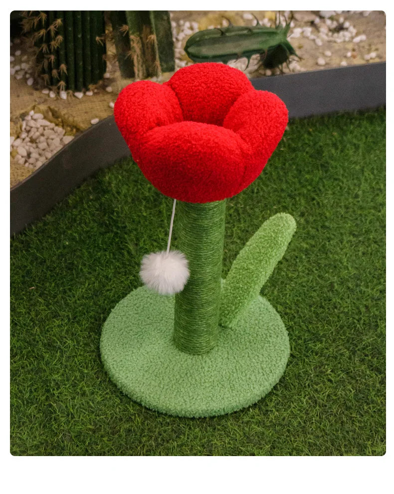 Tulip Sisal Cat Scratching Post
