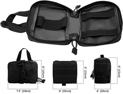 Tactical Dog Vest Harness & Leash Set