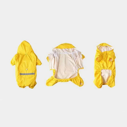 Reflective Waterproof Dog Raincoat