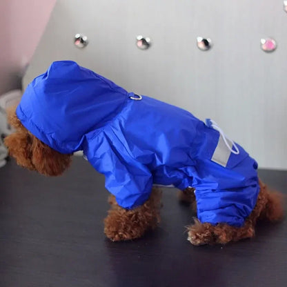 Reflective Waterproof Dog Raincoat