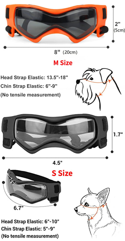 Dog Sunglasses with Adjustable Straps