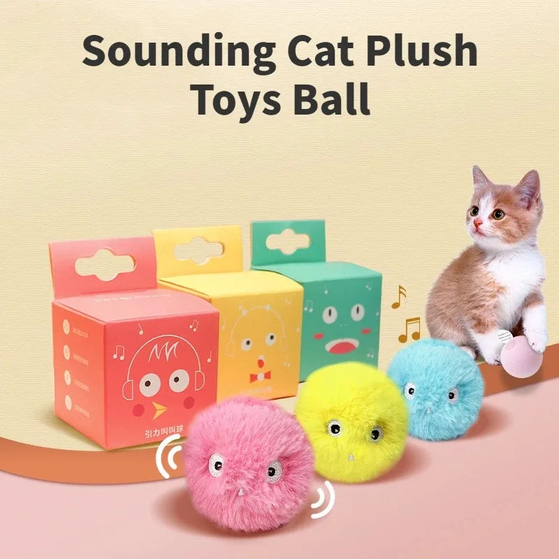 Chirping Sound Cat Balls