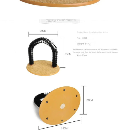 Cat Arch Self-Groomer & Scratcher