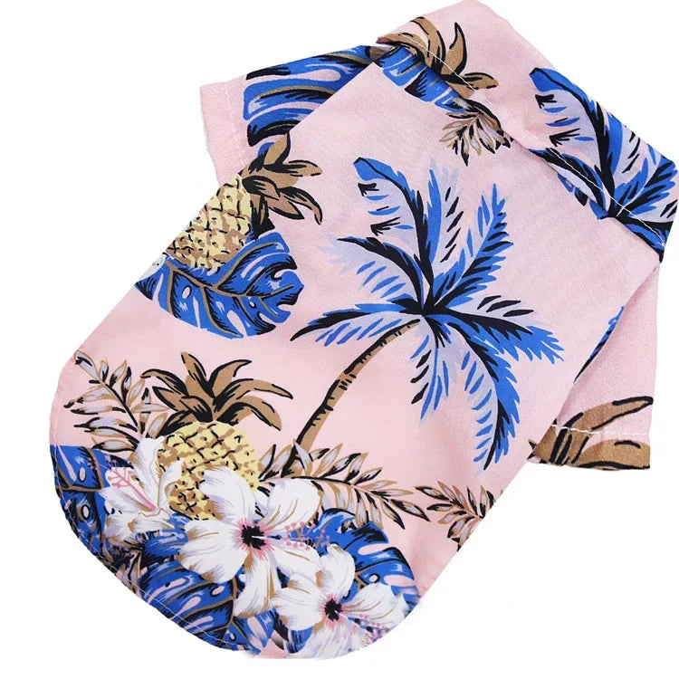 Hawaiian Dog Beach Shirt
