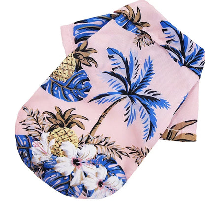 Hawaiian Dog Beach Shirt