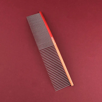 Curved Stainless Steel Pet Comb