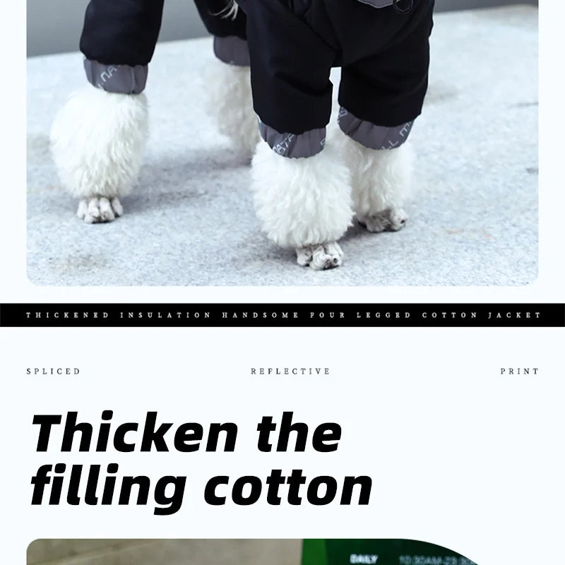 Reflective Winter Dog Jacket