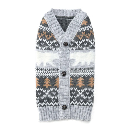 Christmas Deer Knit Dog Sweater
