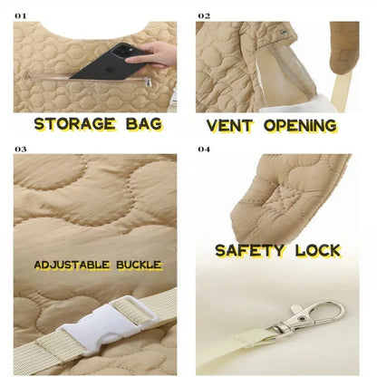Large-Capacity Pet Backpack Carrier