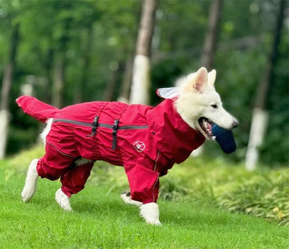 Reflective Dog Raincoat