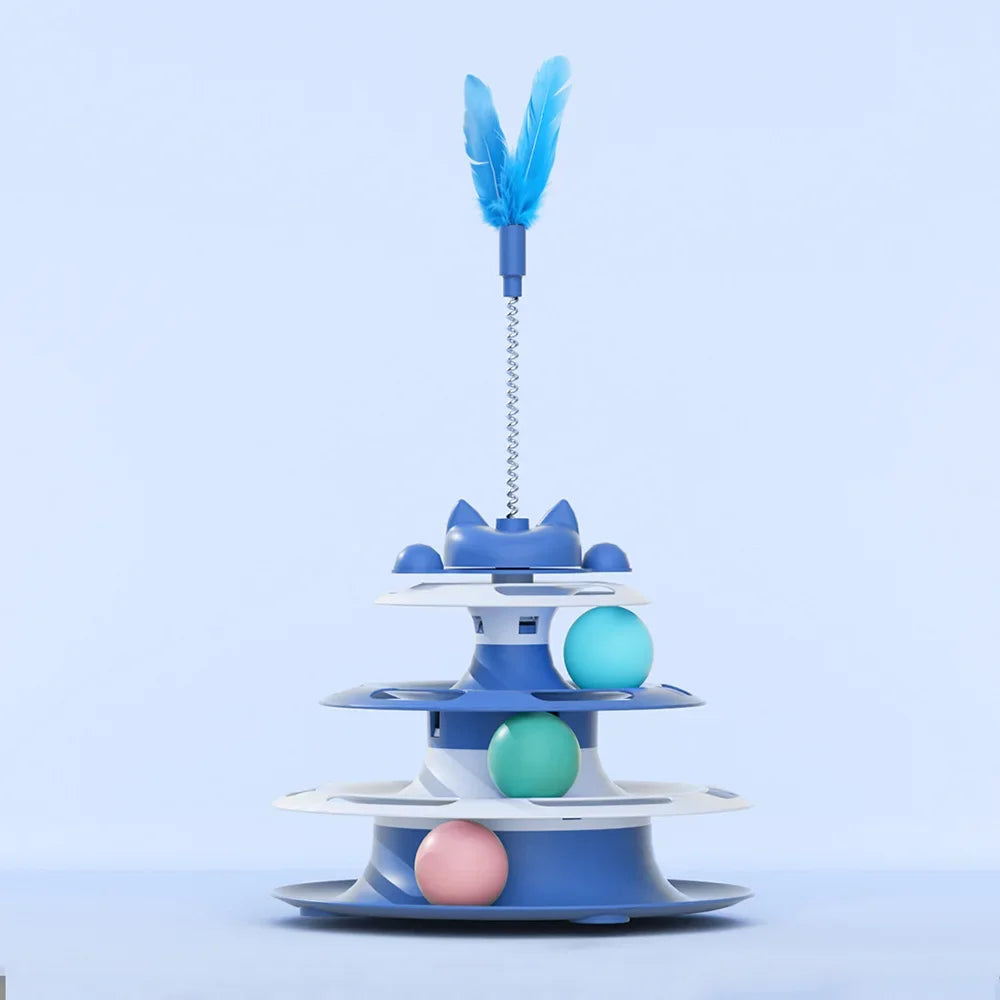 Cat Turntable Ball Toy