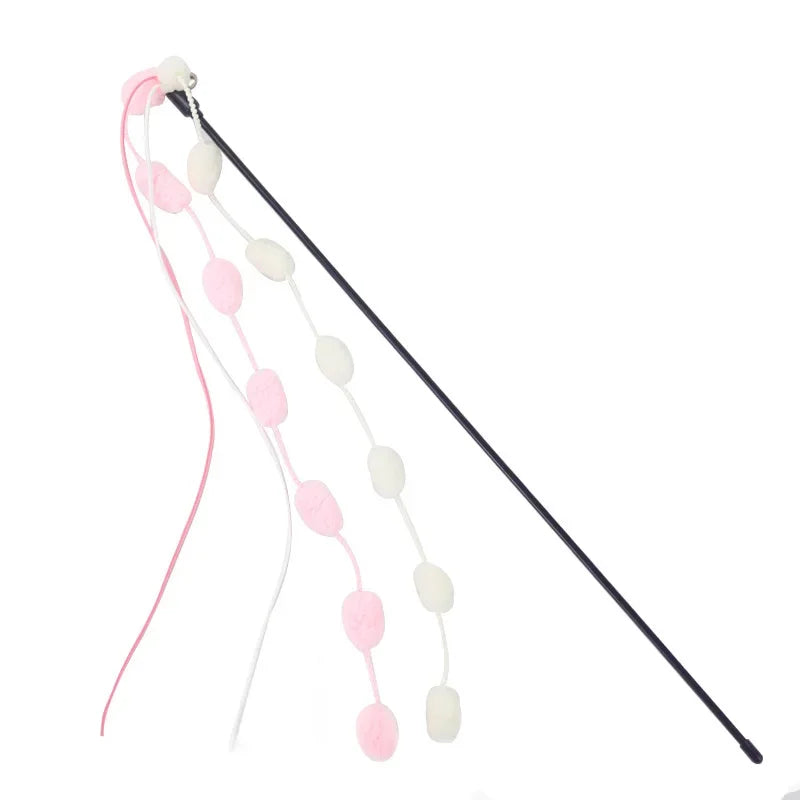 Tassel & Bell Cat Teaser Wand