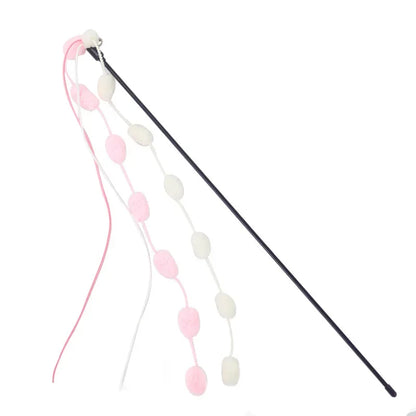 Tassel & Bell Cat Teaser Wand