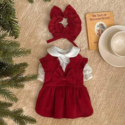 Christmas Princess Dog Dress