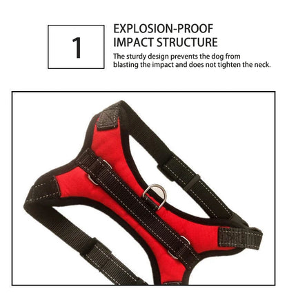 Quick-Release Dog Vest Harness