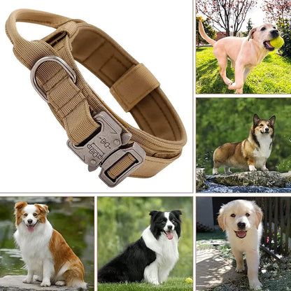 Tactical Dog Collar with Control Handle