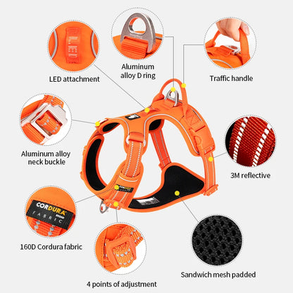 TRUE LOVE No-Pull Reflective Dog Harness