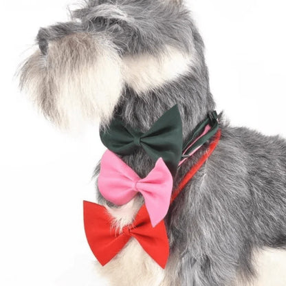 Adjustable Dog Bow Tie Collar