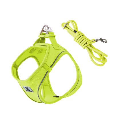 Reflective Dog Harness & Leash Set