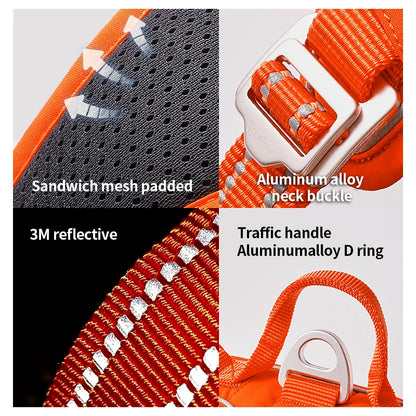 TRUE LOVE No-Pull Reflective Dog Harness