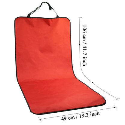 Waterproof Pet Mat Rear Car Back Seat Cover Protector Safety Travel Accessories For Cat Dog Pet Carrier Car Rear Back Seat Mat