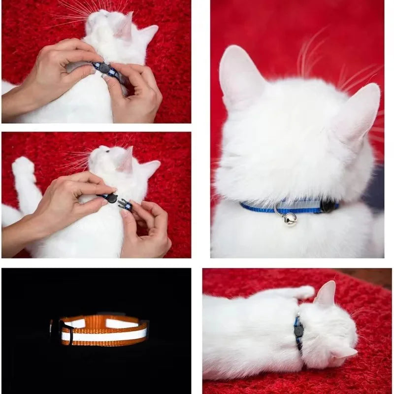 Reflective Breakaway Cat Collar