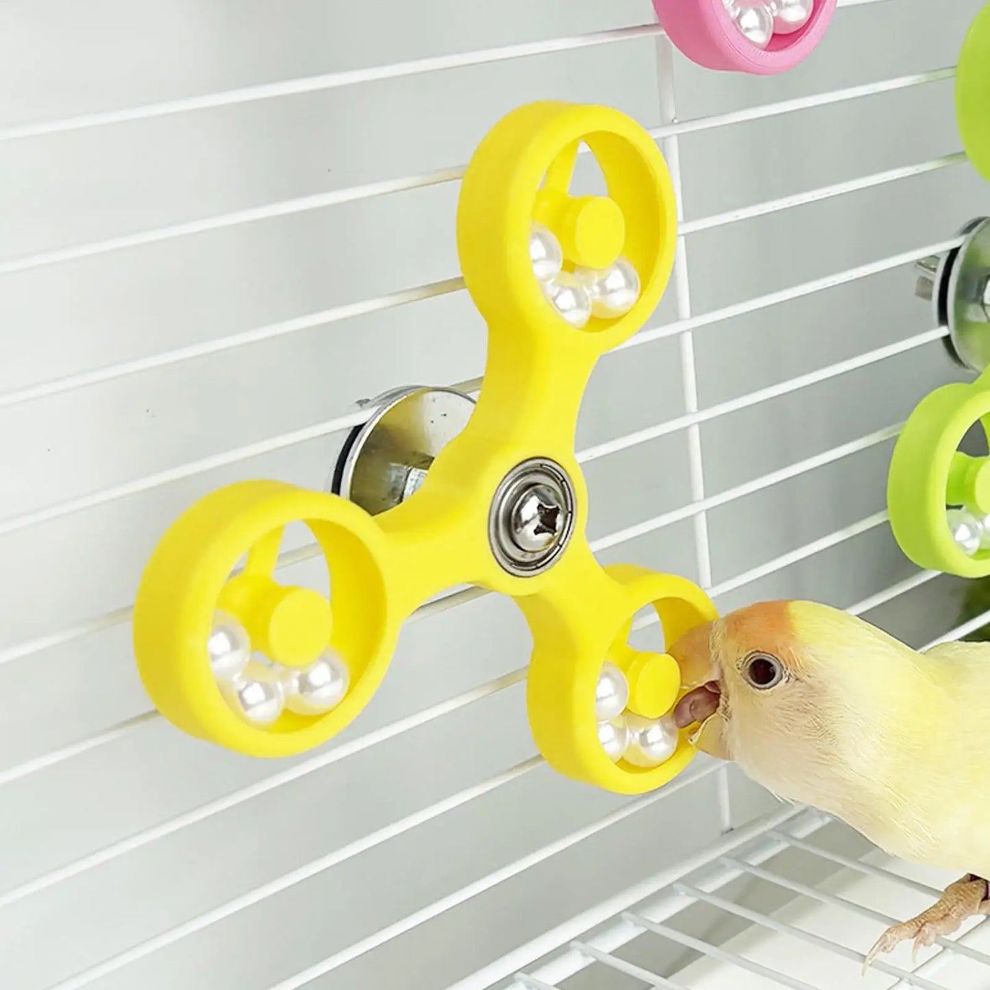 Rotating Bird Spinner Toy