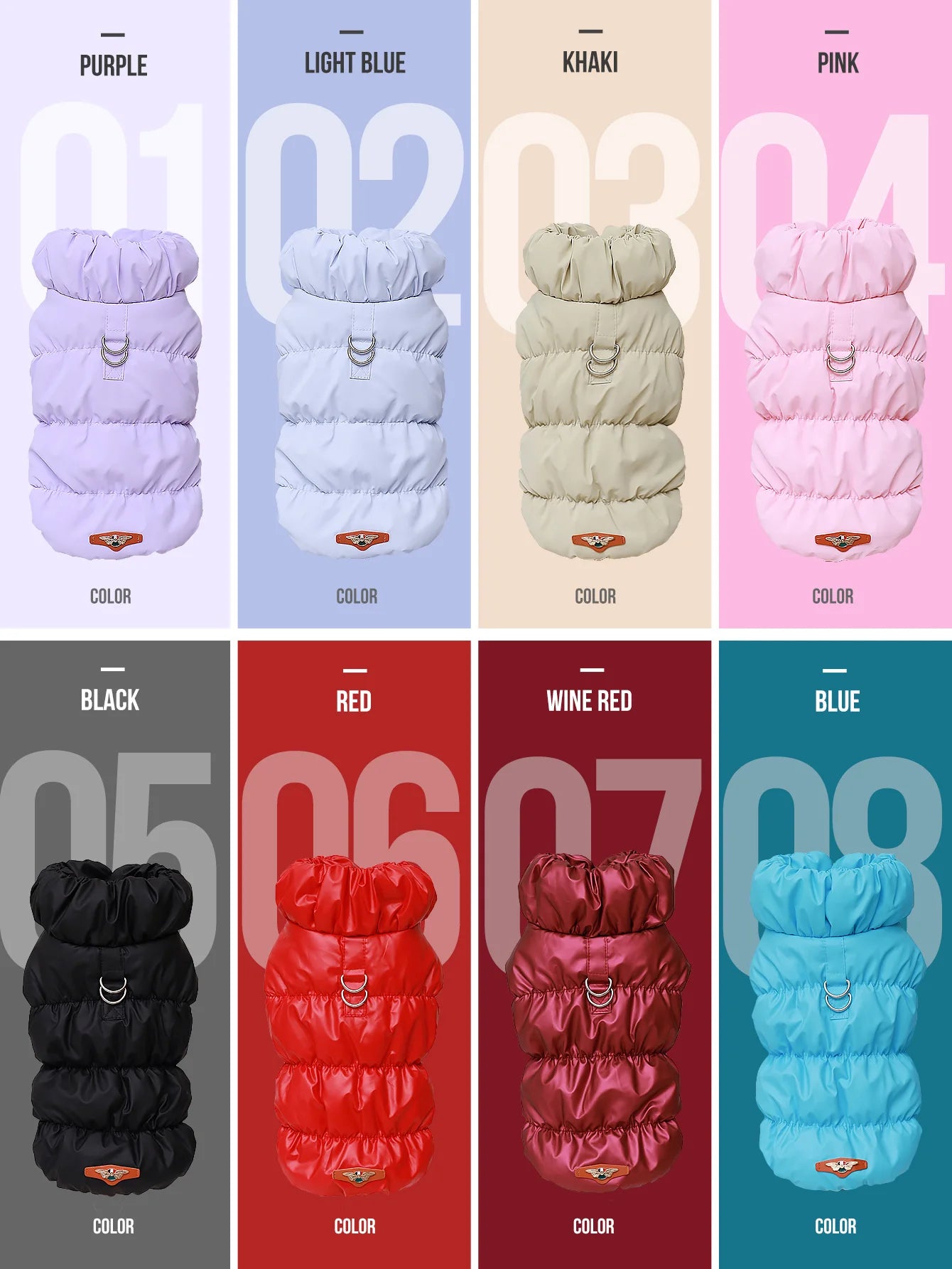 3-Layer Thick Winter Dog Coat
