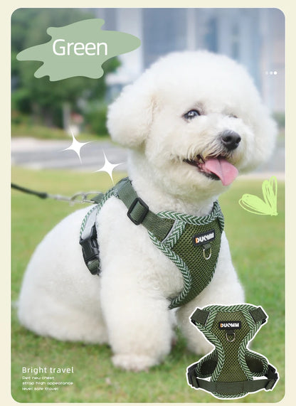 Reflective Mesh Cat Harness & Leash Set