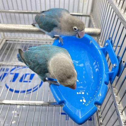Parrot Bath & Feeding Box