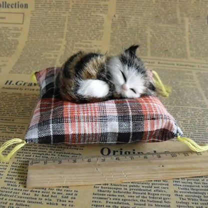 Plush Simulation Cat Cushion