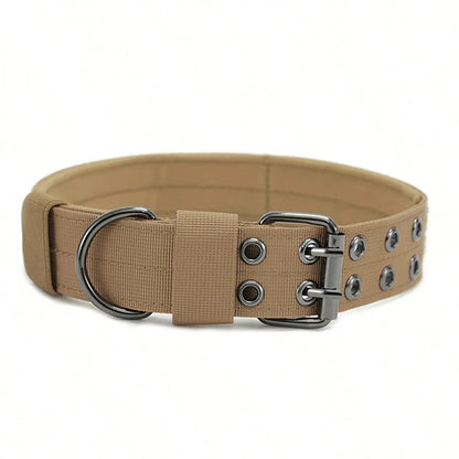 Military-Style Adjustable Dog Collar
