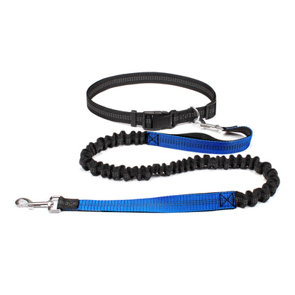 Hands-Free Dog Leash with Waist Belt