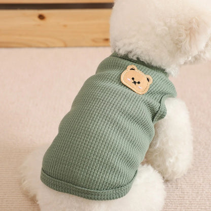 Waffle-Knit Dog & Cat Tee