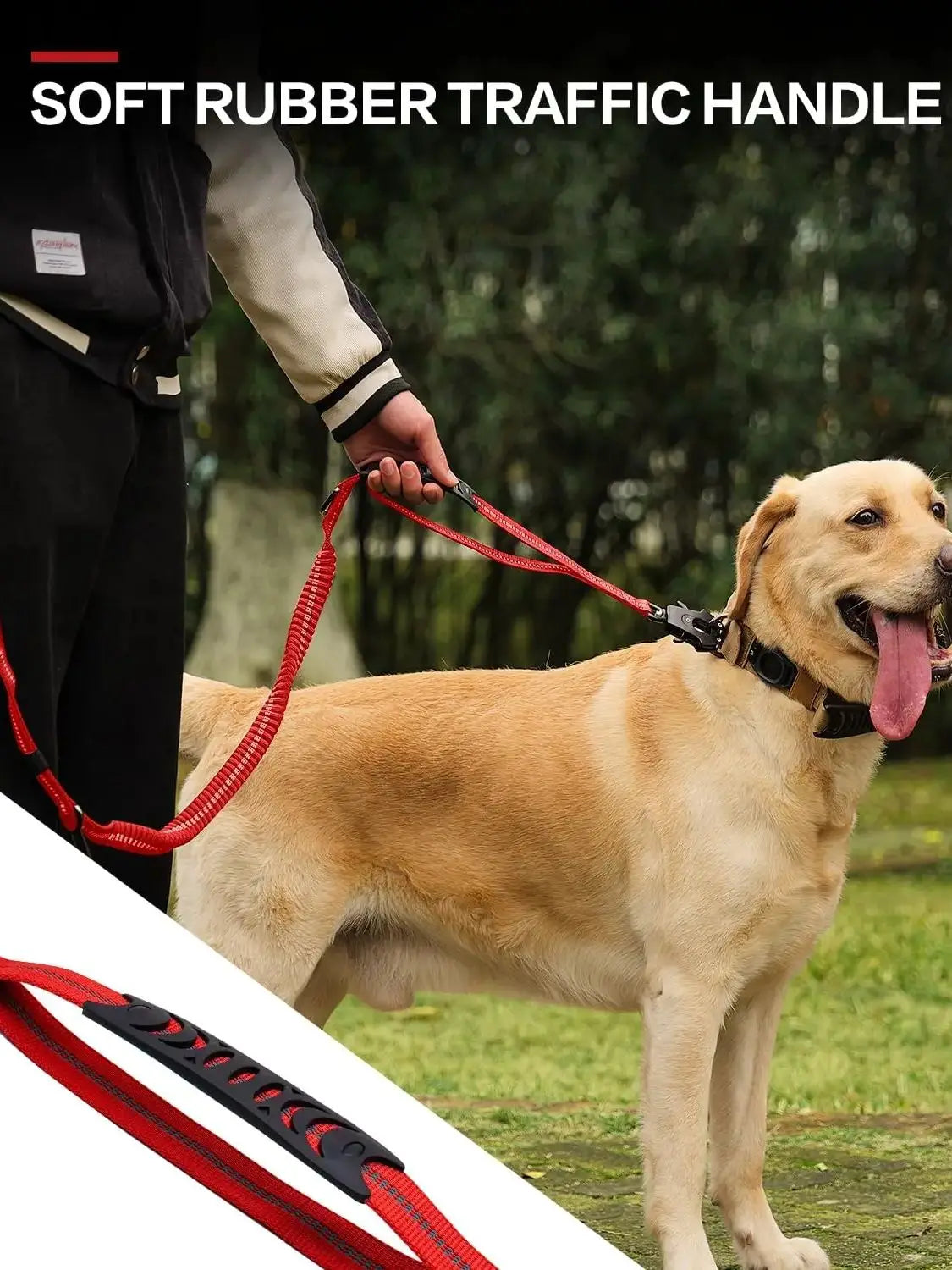 Tactical Bungee Dog Leash