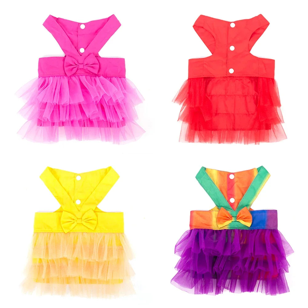 Soft Lace Princess Dog Dress